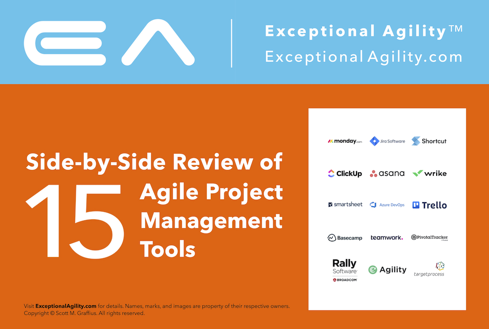 (alt) Exceptional Agility - 15 Agile Project Management Tools - Update for 2024 - v Feb 21 2024 - LwRes