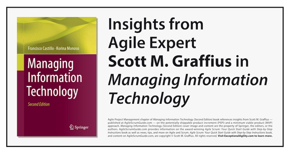 Exceptional Agility - ExceptionalAgility_com - Insights from Agile Expert Scott M Graffius in New Book on Tech Management - LwRes